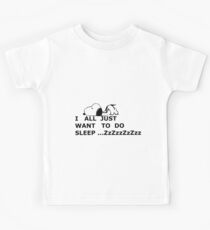 snoopy sleep Kids Tee