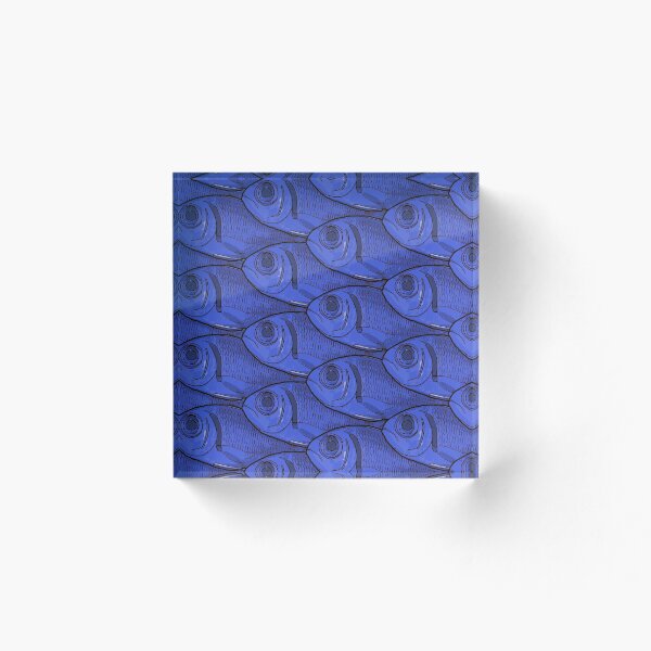 Item preview, Blue Fish Pattern designed and sold by Colin Bentham.