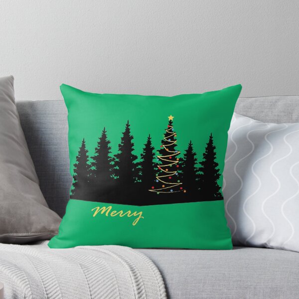 Item preview, Merry Pine Trees in Green designed and sold by RamiBeans.
