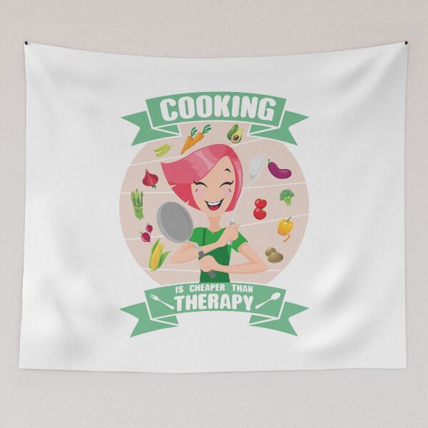 Item preview,  Cooking Is Cheaper Than Therapy designed and sold by hitpointer.