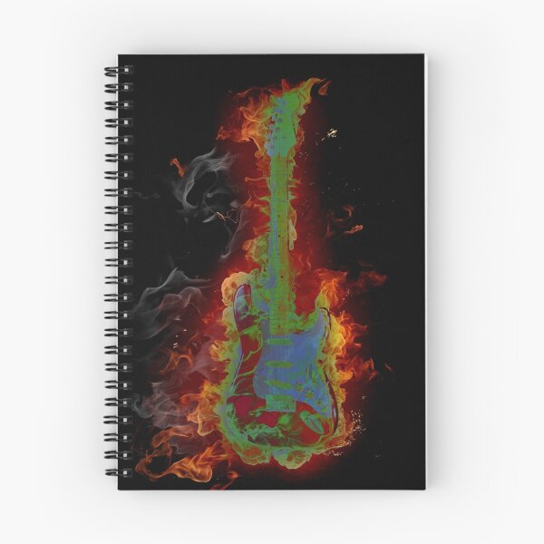 Item preview, Guitar on fire designed and sold by harrismmxv.