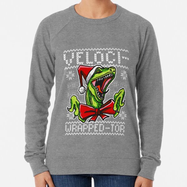 velociraptor sweater