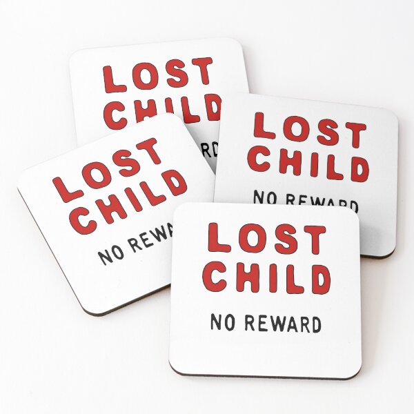 Item preview, Lost child no reward designed and sold by GuitarManArts.