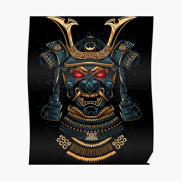 Super Samurai Gold Poster