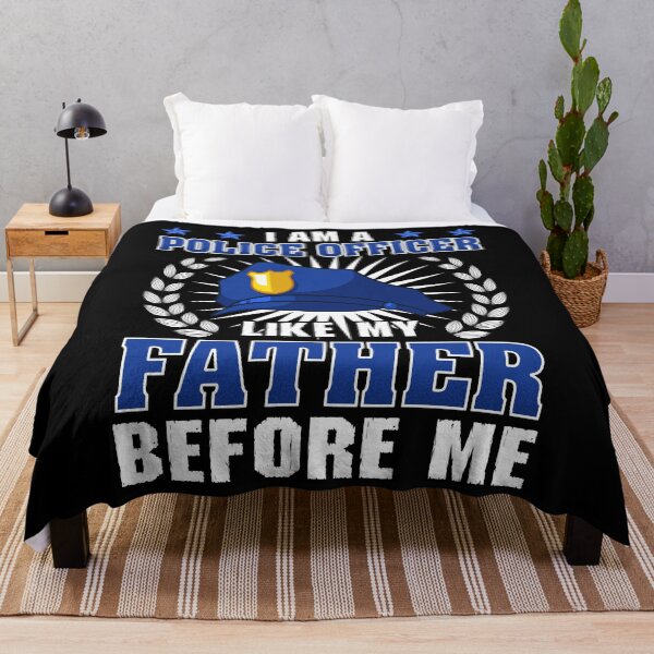 Item preview, Proud Police Officer Gift - Like My Father Before Me - Law Enforcement Officer designed and sold by kntranhoang.
