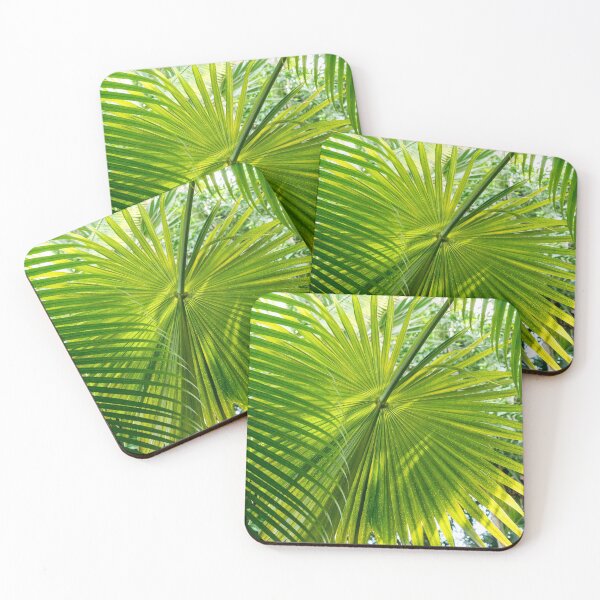 Item preview, Palmy Filigree - Biophilic Layers and Patterns of Gloriously Green Palm Leaves - Right designed and sold by Georgia Mizuleva.