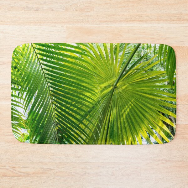 Item preview, Palmy Filigree - Biophilic Layers and Patterns of Gloriously Green Palm Leaves - Right designed and sold by Georgia Mizuleva.