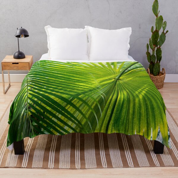 Item preview, Palmy Filigree - Biophilic Layers and Patterns of Gloriously Green Palm Leaves - Right designed and sold by Georgia Mizuleva.