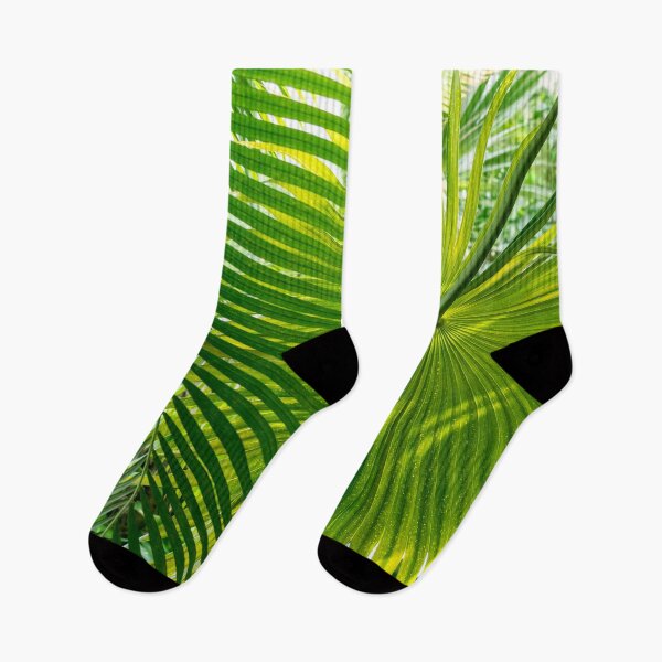 Item preview, Palmy Filigree - Biophilic Layers and Patterns of Gloriously Green Palm Leaves - Right designed and sold by Georgia Mizuleva.