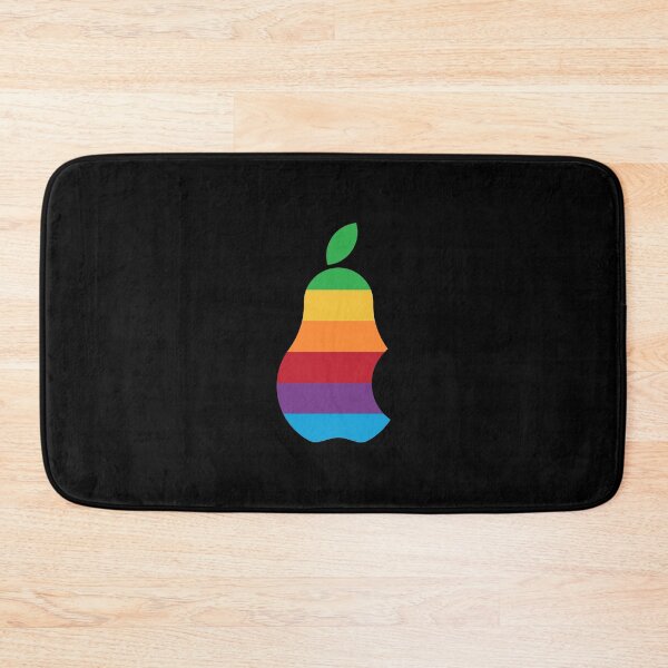 Item preview, Pear with Coloured Stripes - Apple Parody designed and sold by shirtgrass.