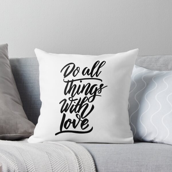 Item preview, Do All Things with Love designed and sold by ThePrintees.