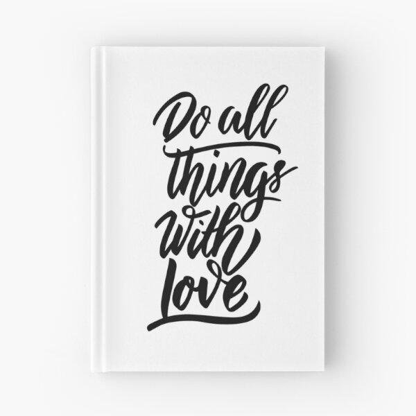 Item preview, Do All Things with Love designed and sold by ThePrintees.