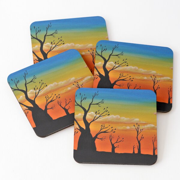 Item preview, Boab Sunset designed and sold by Gem's Artistic  Creations.