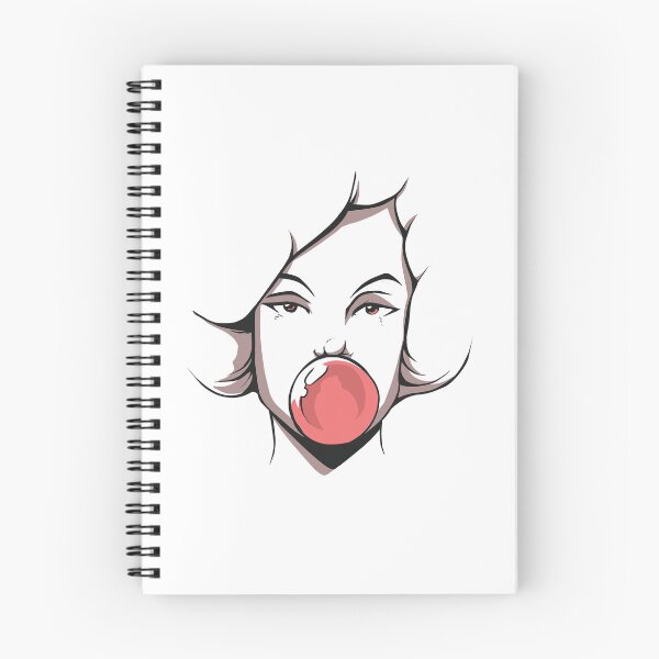 Item preview, Girl makes a bubble gum bubble designed and sold by DerSenat.