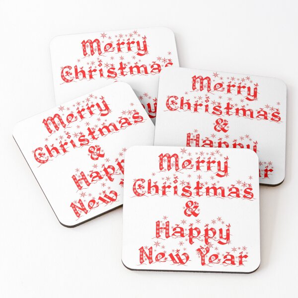 Item preview, merry christmas and happy new year designed and sold by nannadesign.