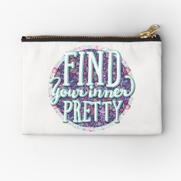 Find your inner pretty Zipper Pouch