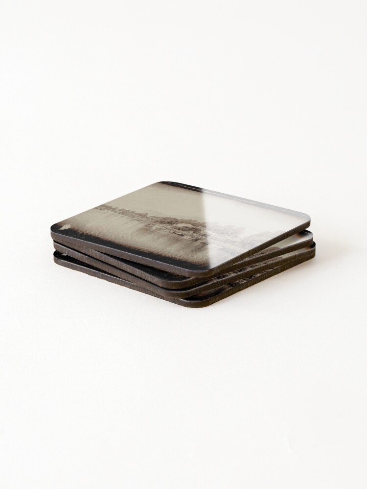 Alternate view of Port Fairy Sunrise (tin type vintage sepia) Coasters (Set of 4)