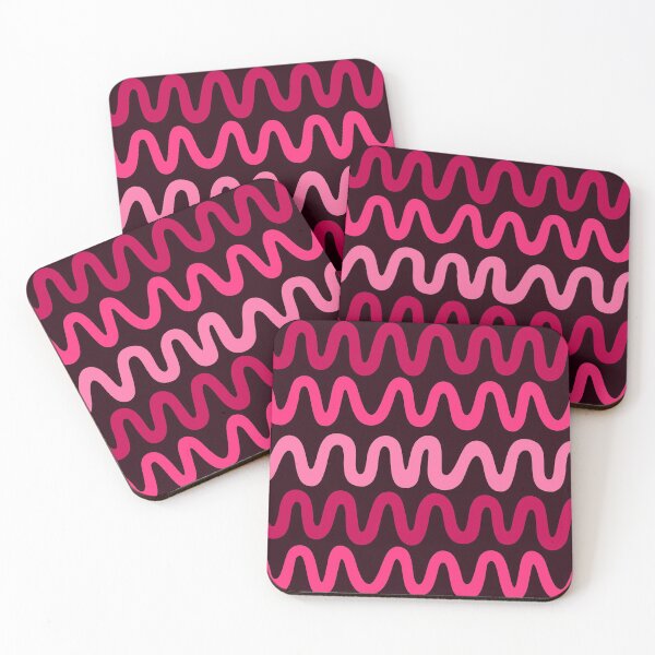 Item preview, Bold Pink Waves designed and sold by The Wellington Boot.