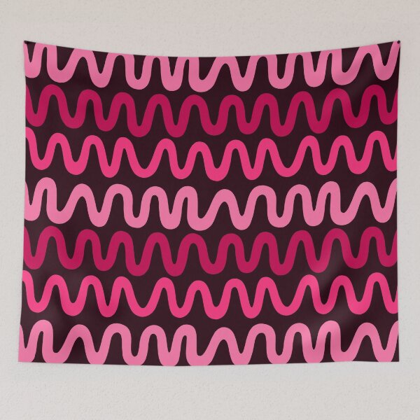 Item preview, Bold Pink Waves designed and sold by The Wellington Boot.