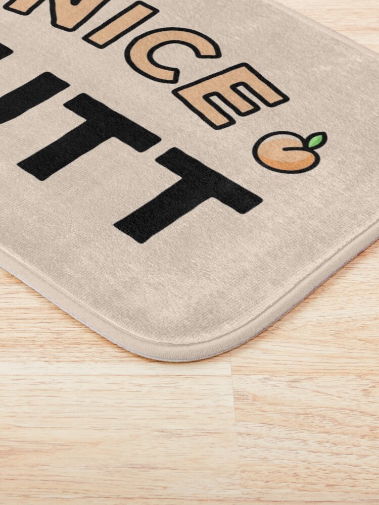 Alternate view of Nice Butt Peach Bath Mat