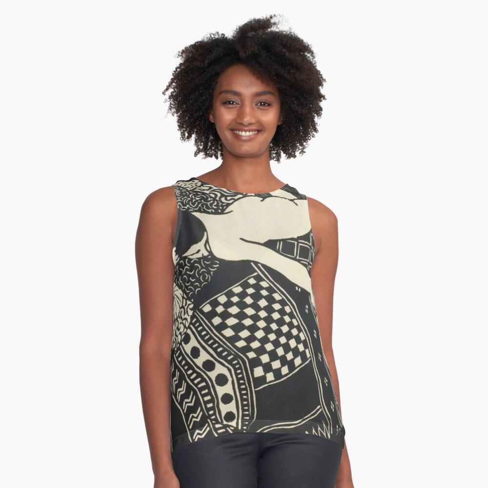 Item preview, Sleeveless Top designed and sold by bluespecsstudio.