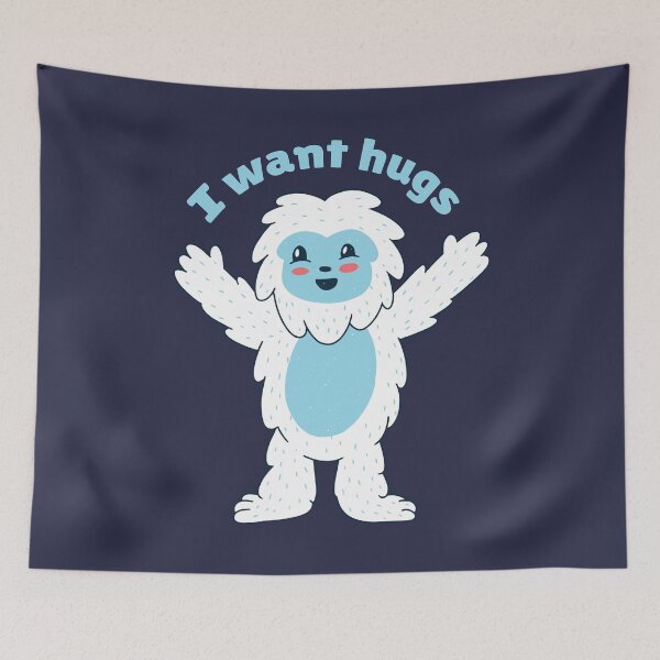 Item preview, Yeti wants a hug designed and sold by DerSenat.