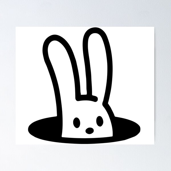 Item preview, Rabbit exit from the hole designed and sold by Chams0609.