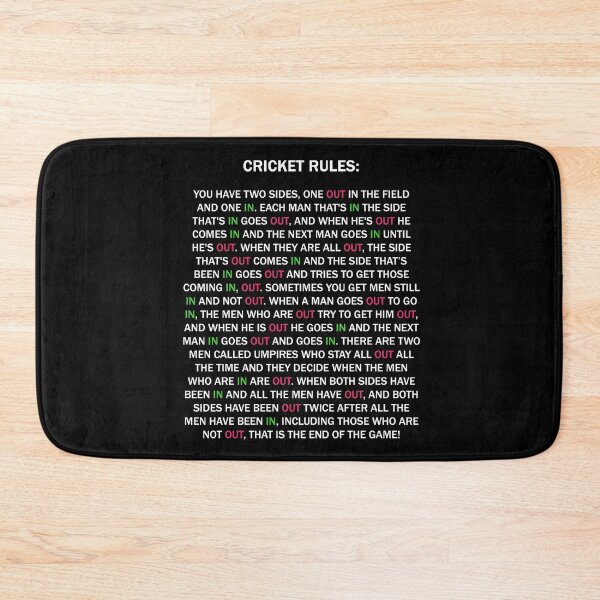 Item preview, Cricket Rules New Edition designed and sold by isstgeschichte.