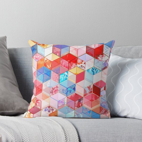 Item preview, Ruby and Topaz Kaleidoscope Cubes designed and sold by micklyn.