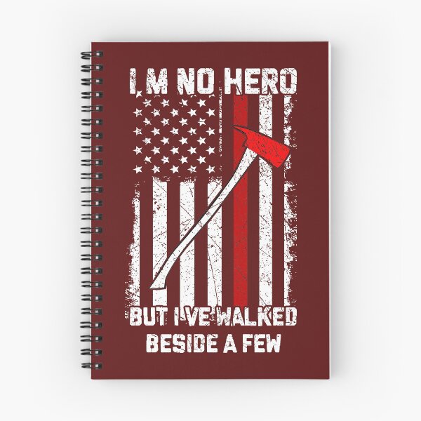 Item preview, Canada Firefighter I'm No Hero  designed and sold by AlphaDist2.
