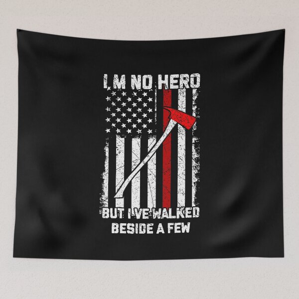 Item preview, Canada Firefighter I'm No Hero  designed and sold by AlphaDist2.