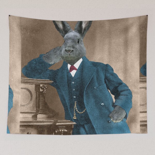 Item preview, Bunny of Distinction  designed and sold by Loveday Funck.
