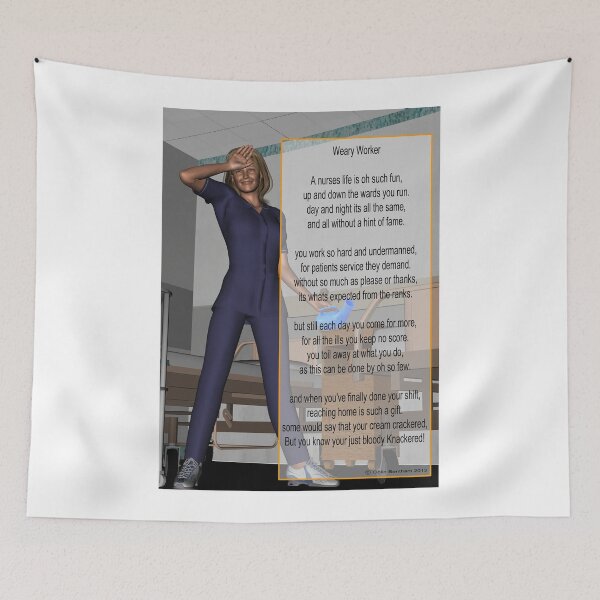 Item preview, Weary Worker designed and sold by Colin Bentham.
