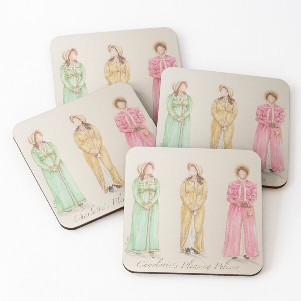 Item preview, Charlotte’s Pleasing Pelisses (Sanditon) designed and sold by BusyFeeArt.