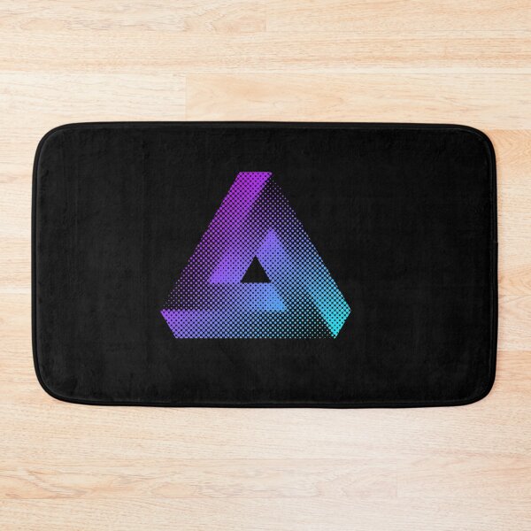 Item preview, Blue 3D dotted infinity triangle designed and sold by paulo silveira.