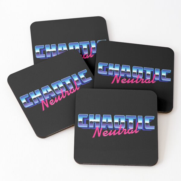Item preview, Chaotic Neutral 80s Vibes designed and sold by DigitalCleo.