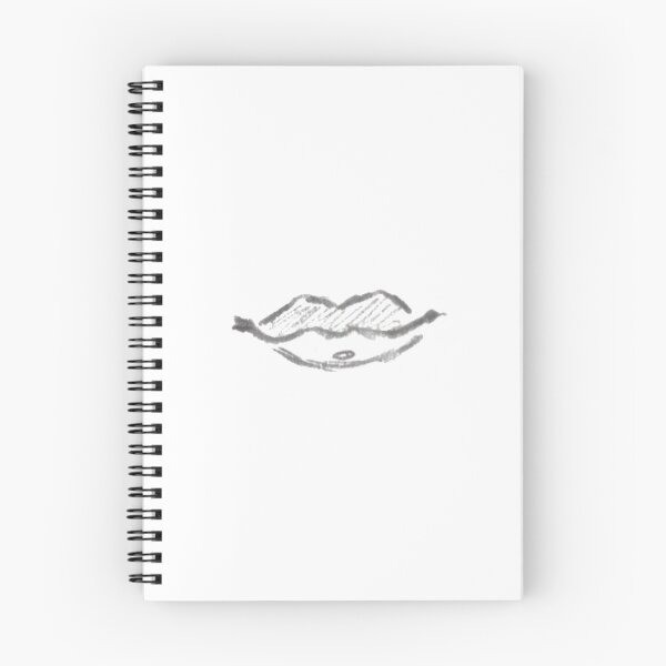 Item preview, lips mouth drawing sketch sticker  designed and sold by mw2004.