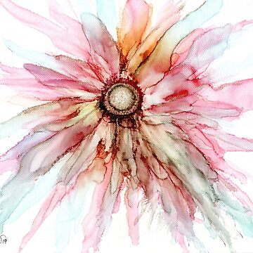 Artwork thumbnail, Pink Wispy Flower by marge080808