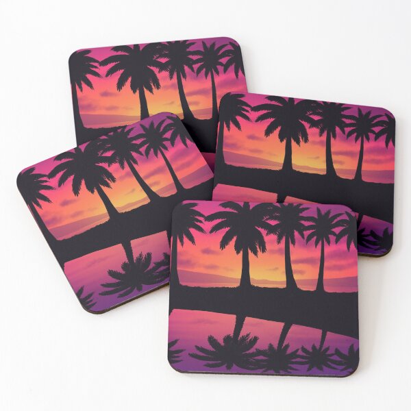 Item preview, Sunset Over the Palms designed and sold by ZTheCrazed.