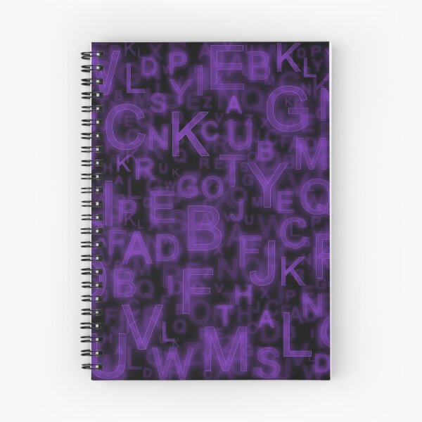 Item preview, Alphabet Purple designed and sold by Colin Bentham.