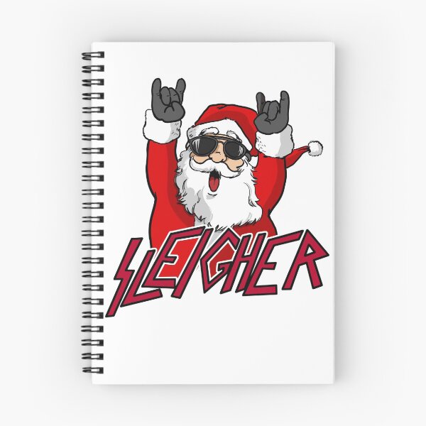 Item preview, Santa Sleigher funny Sleigher Hail Santa Metal Santa designed and sold by Miftees.