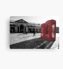 The Red Box Metal Print