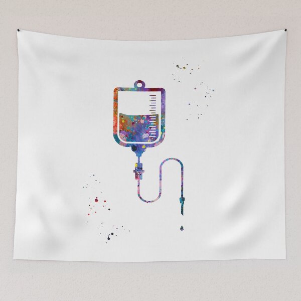 Item preview, IV Fluid Hospital Solution Bag designed and sold by EvasDreams.