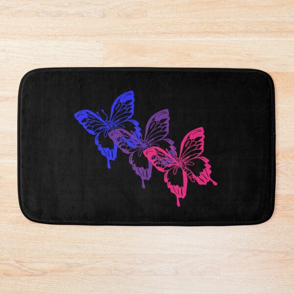 Item preview, Bisexual Flag Butterflies on Black  designed and sold by Infuriating.