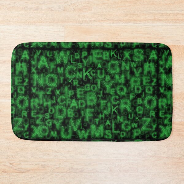 Item preview, Alphabet Green designed and sold by Colin Bentham.