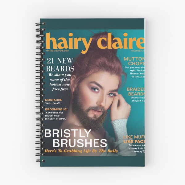 Item preview, Hairy Claire - November 2019 designed and sold by vintage-covers.