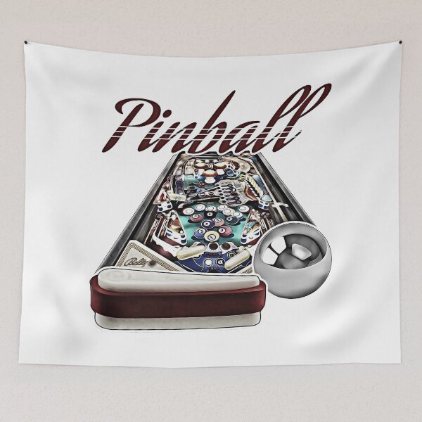 Item preview, Flipper Piball Retro Gaming Vintage Spielautomat 1980 designed and sold by Synonym9.