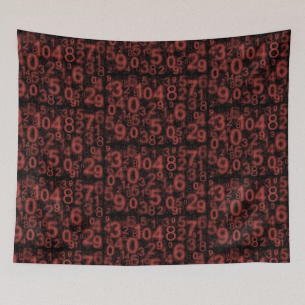 Item preview, Numbers Red designed and sold by Colin Bentham.