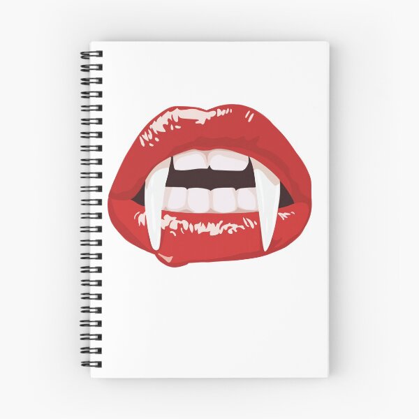Item preview, vampire teeth bite me vampire lips designed and sold by Miftees.