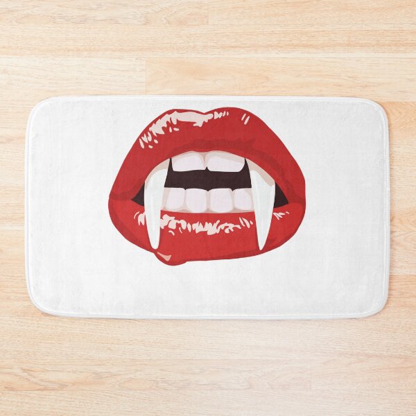 Item preview, vampire teeth bite me vampire lips designed and sold by Miftees.